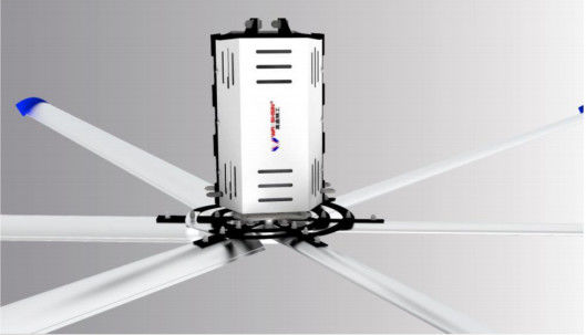van het de Plafondventilator Hoge Volume van 50Hz HVLS Ventilator de Met lage snelheid voor Logistieke Pakhuizen