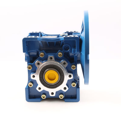 NMRV90 de wormVersnellingsbak 0.06kW-7.5kW met Input voorziet Grote outputtorsie van een flens