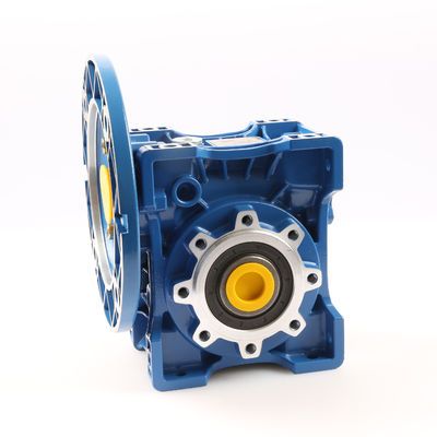 NMRV90 de wormVersnellingsbak 0.06kW-7.5kW met Input voorziet Grote outputtorsie van een flens