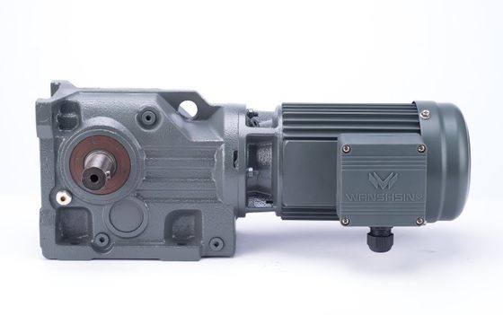 K de Reeksen Spiraalvormige AC NAAIEN Motor Reductor Flens Opgezette 200Nm 8000Nm