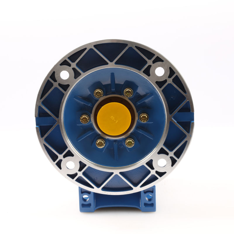 NMRV90 de wormVersnellingsbak 0.06kW-7.5kW met Input voorziet Grote outputtorsie van een flens